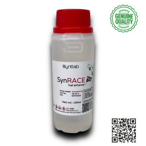 SynRACE Nitroethane pure HDPE plastic bottle